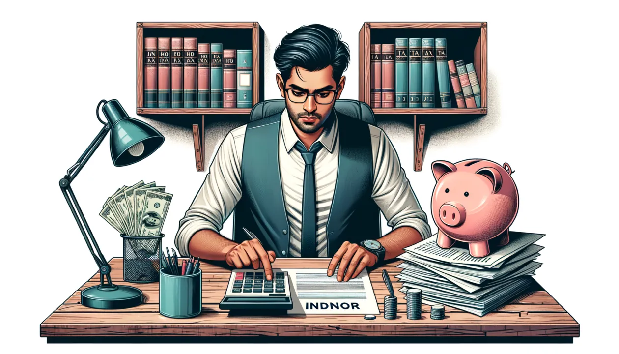 Young Indian experiencing financial FOMO - enjoying lifestyle vs managing bank balance